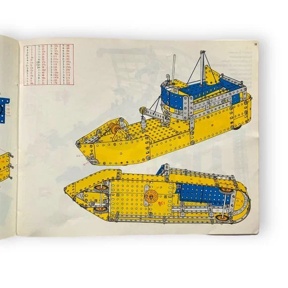 Vintage MECCANO Book of Models: Sets 2/3/4, 5/6 - 1973 - Picture 9 of 12